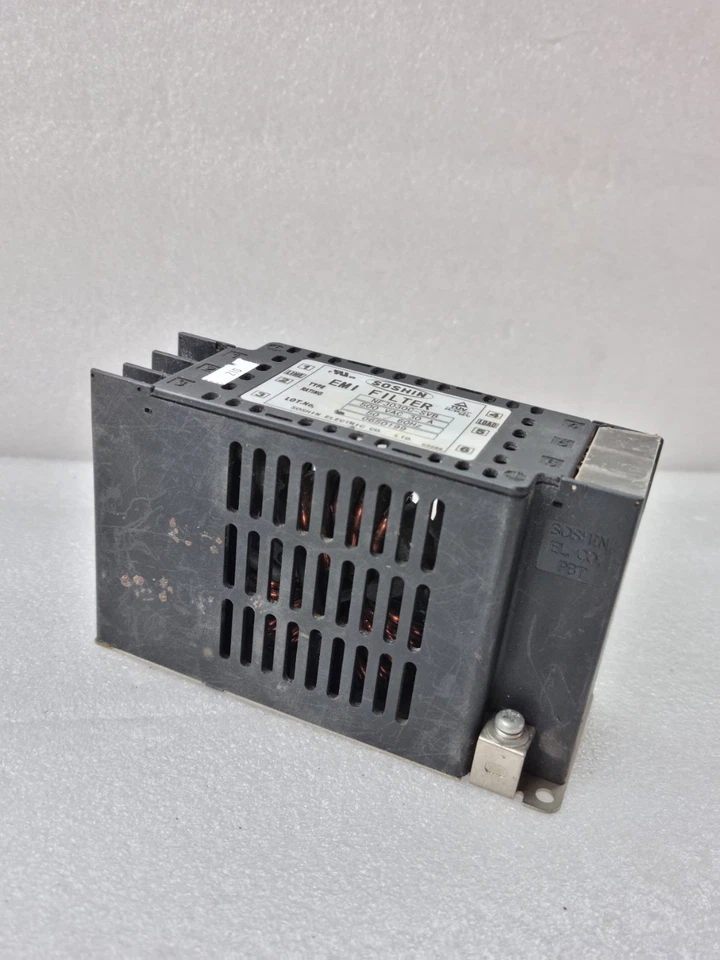 SOSHIN NF3030C-SVB EMI FILTER 500 VAC 30A 50/60Hz